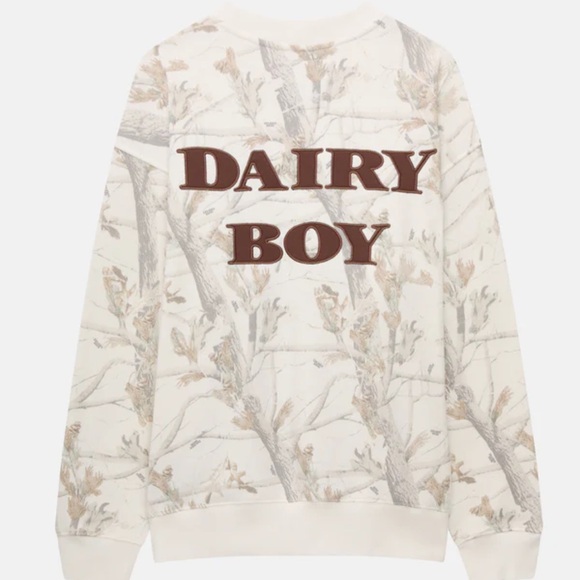 NWT Dairy Boy Woodland Large